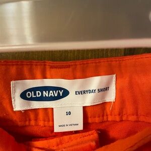 Orange Old Navy Shorts | Sz 10